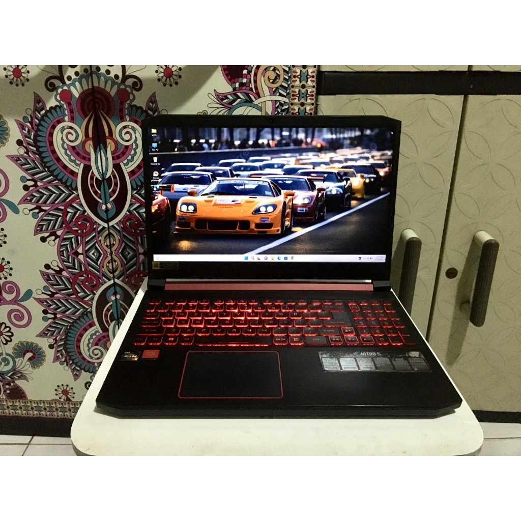 Laptop Gaming Acer Predator Nitro 5 AN515-43 Ryzen 5 3550H Mulus Murah