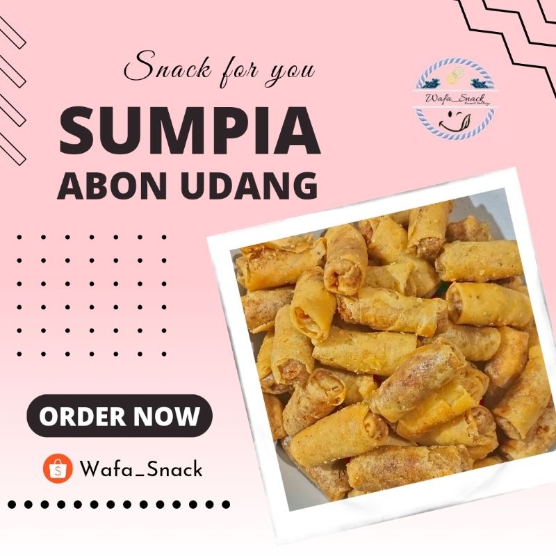 

Wafa_Snack SUMPIA ISI ABON UDANG 1KG khas cirebon