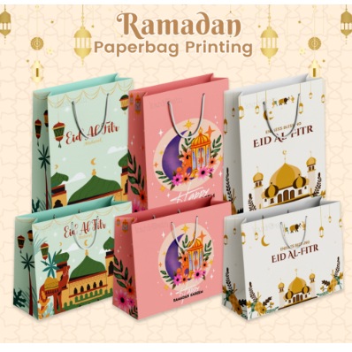 

Limited Paper bag lebaran/ tas kertas idul fitri TL