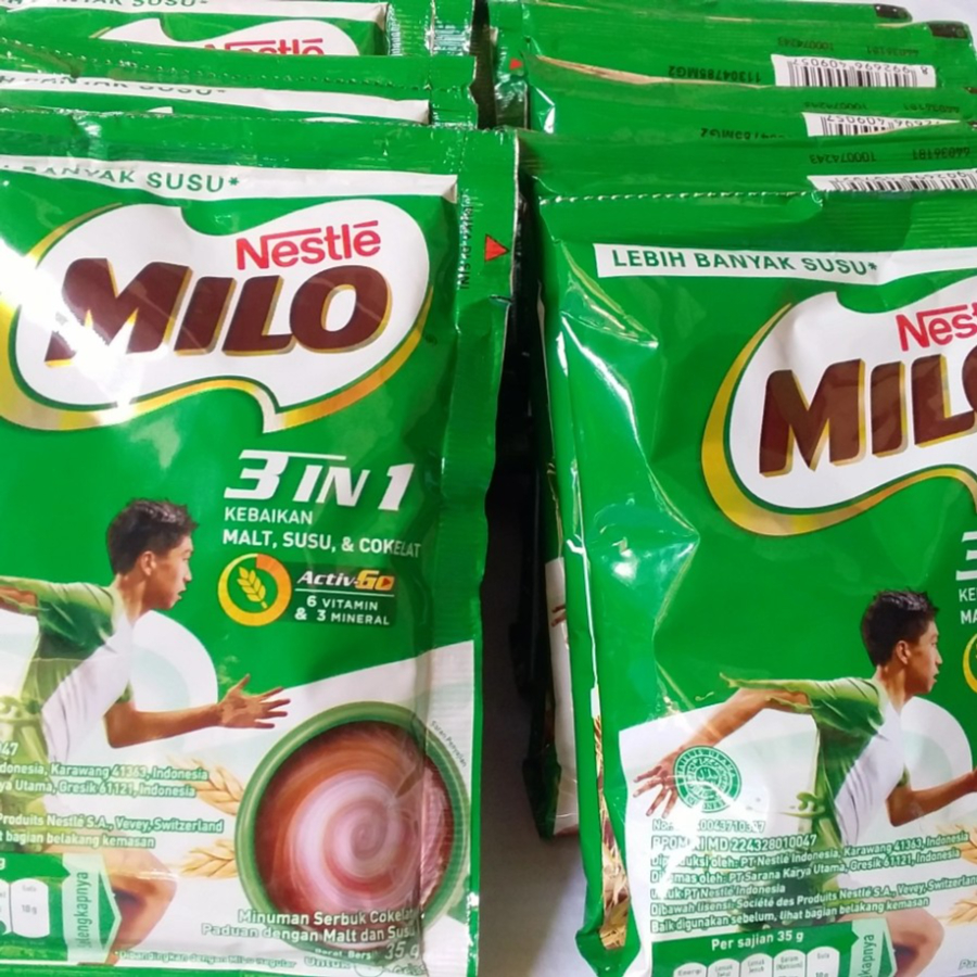 

Susu Bubuk Milo 3in1 isi 10pcs