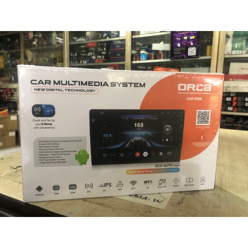 Head Unit (ORCA ADR-9988) Car Multimedia System