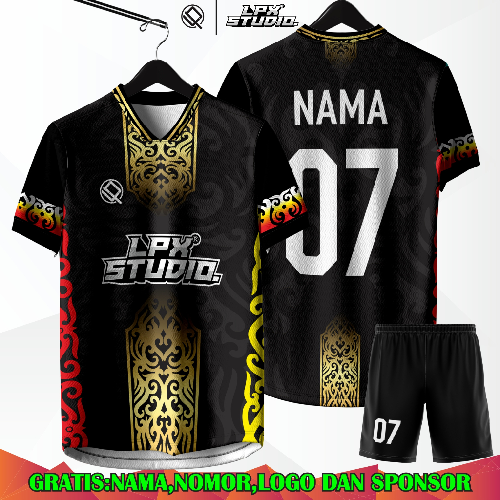 Jersey Baju Setelan Bola | Jersey Futsal Free Custom Name Set