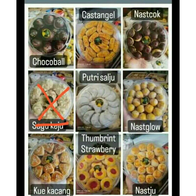 

KUE LEBARAN HOME MADE DAPAT 3 TOPLES .. BEBAS PILIH VARIAN KUE