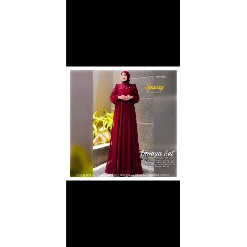 OMAYA SET HIJAB ORI SPASSY