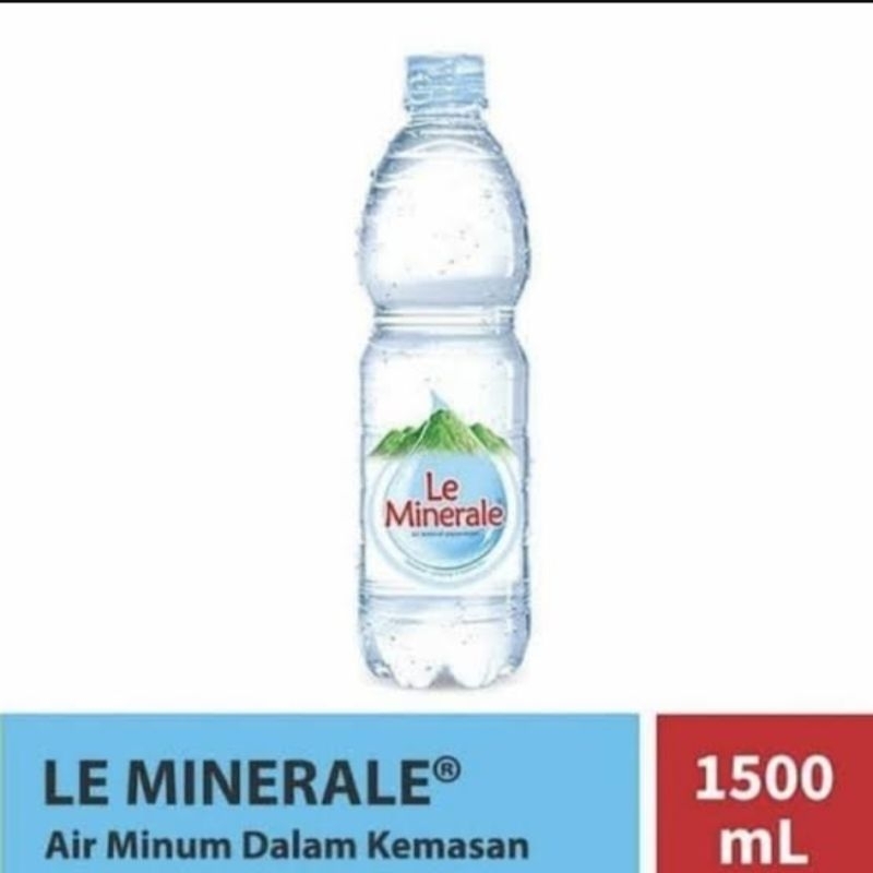 

air minum le mineral botol 1 dus 1500ml isi 12pcs