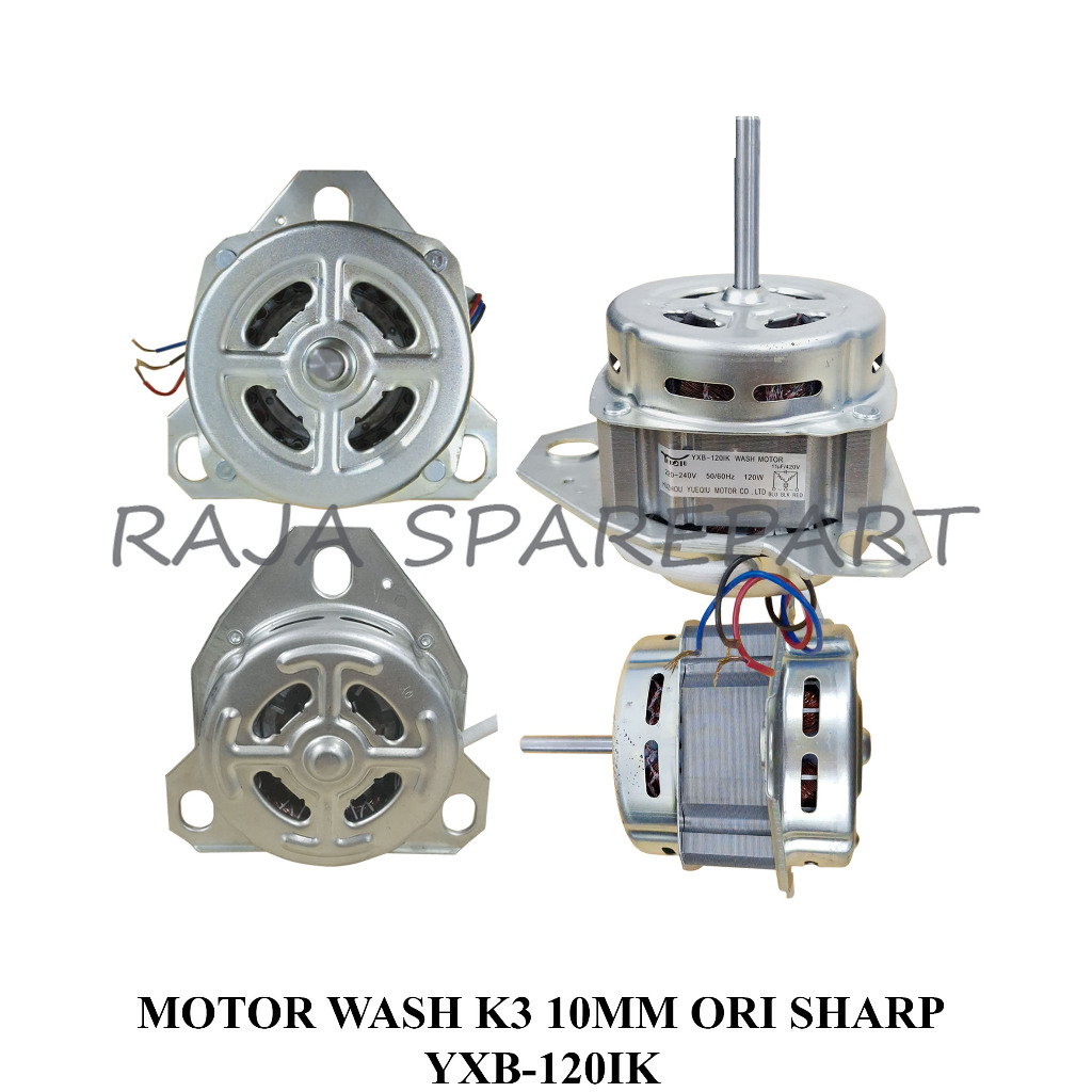 MSKOS1 MOTOR WASH MESIN CUCI/DINAMO PENCUCI/MOTOR WASH K3 10MM ORI SHARP YXB-120IK