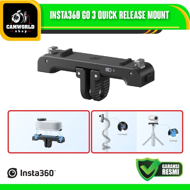 Insta360 GO 3 Quick Release Mount for Insta 360 GO3