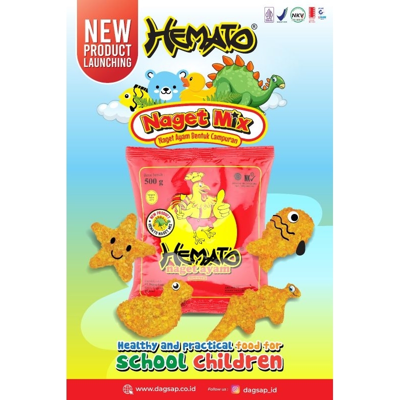 

Hemato Nugget Mix 500 gram