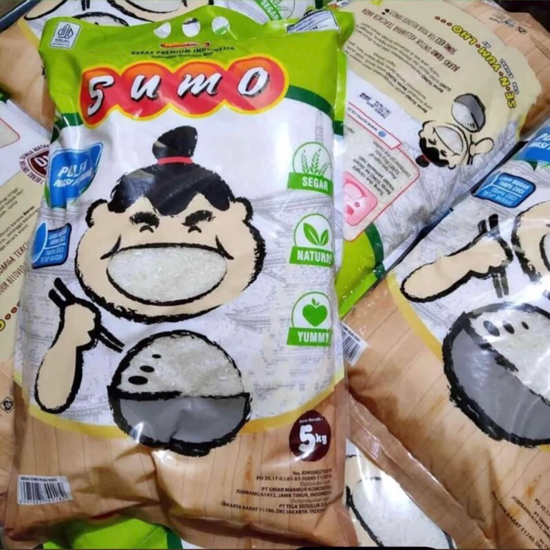 

BERAS PREMIUM SUMO 5kg HIJAU