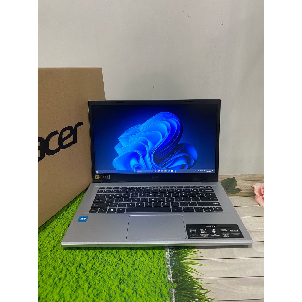 LAPTOP ACER ASPIRE 3 A314-36P Ram 8GB 512 SSD Win.11-14"FHD Slim Fullset MURAH