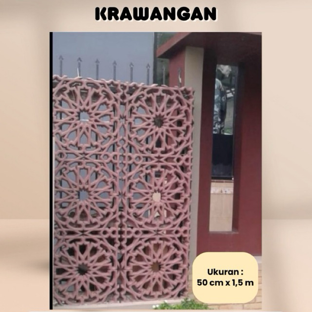 krawangan, ventilasi udara, krawangan