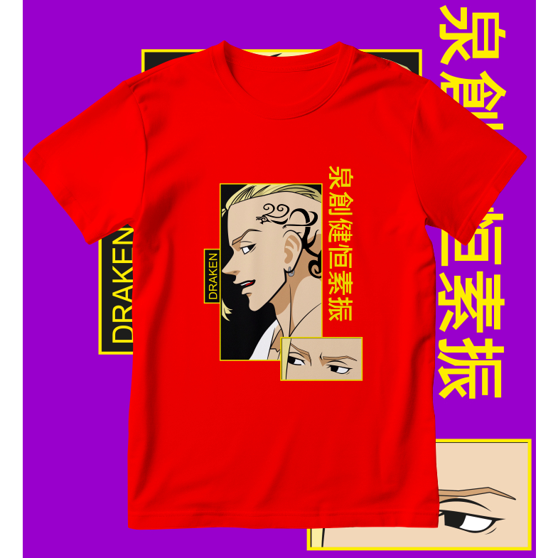 BAJU ANAK KAOS ANAK TOKYO REVENGERS DRAKEN