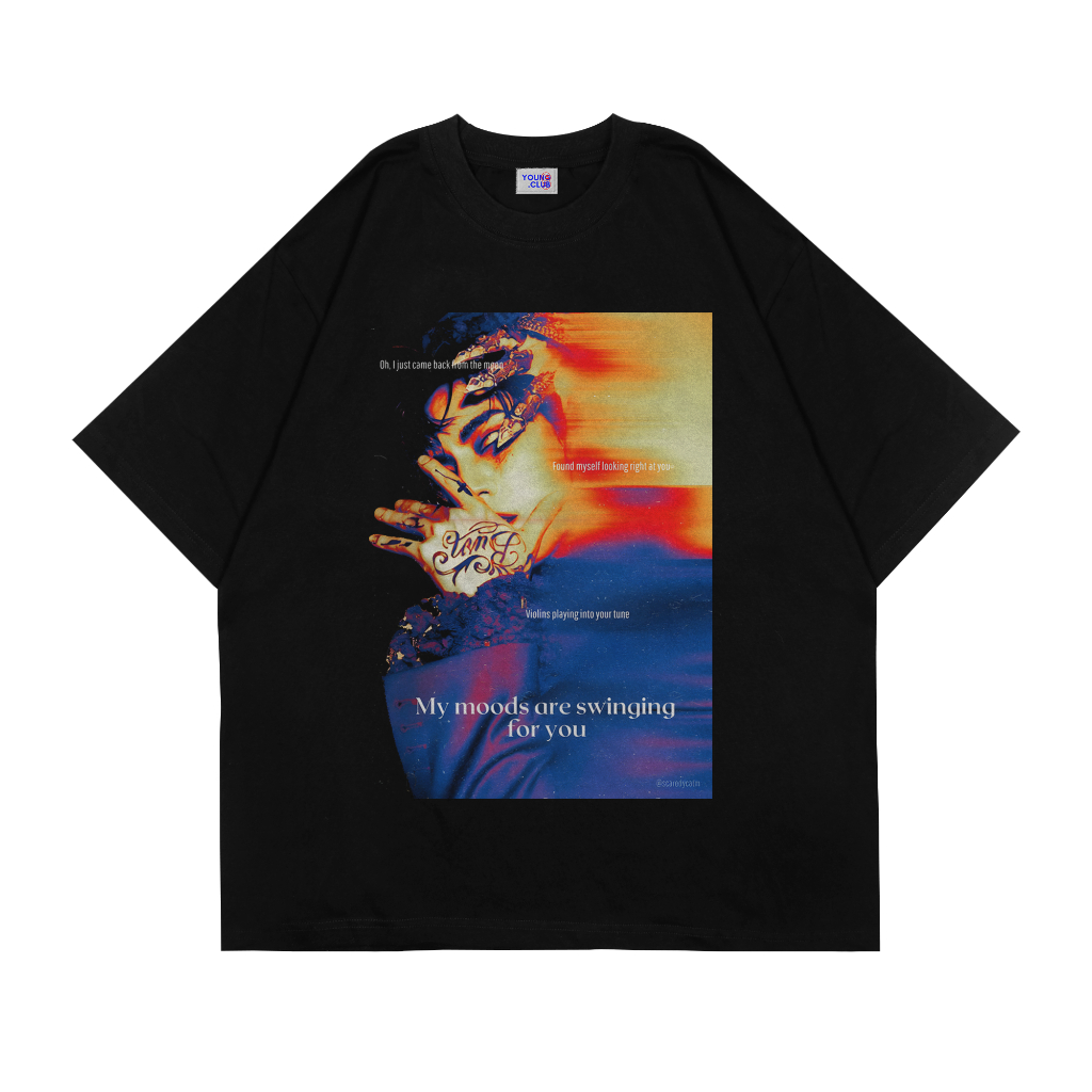 YOUNG.CLUB | KAOS BAJU DPR IAN MITO KPOP KOREAN KOREA BOYBAND 2 | T-SHIRT OVERSIZE HITAM STYLE Y2K V