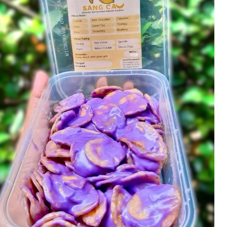 

Keripik Pisang Lumer Rasa Taro Sang Cau Bogor Cemilan Camilan Snack Kripik Buah