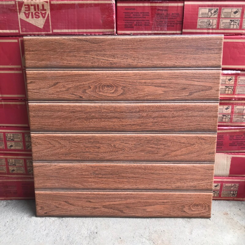 keramik 50x50 urat kayu (kasar)/ keramik lantai teras/ keramik garasi/ keramik taman/ keramik motif 