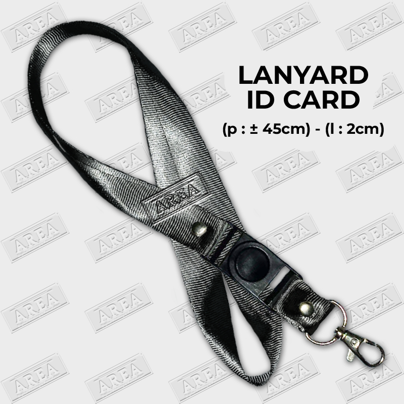 

Lanyard Hitam ID Card/Tali Gantungan Kartu Identitas Polos