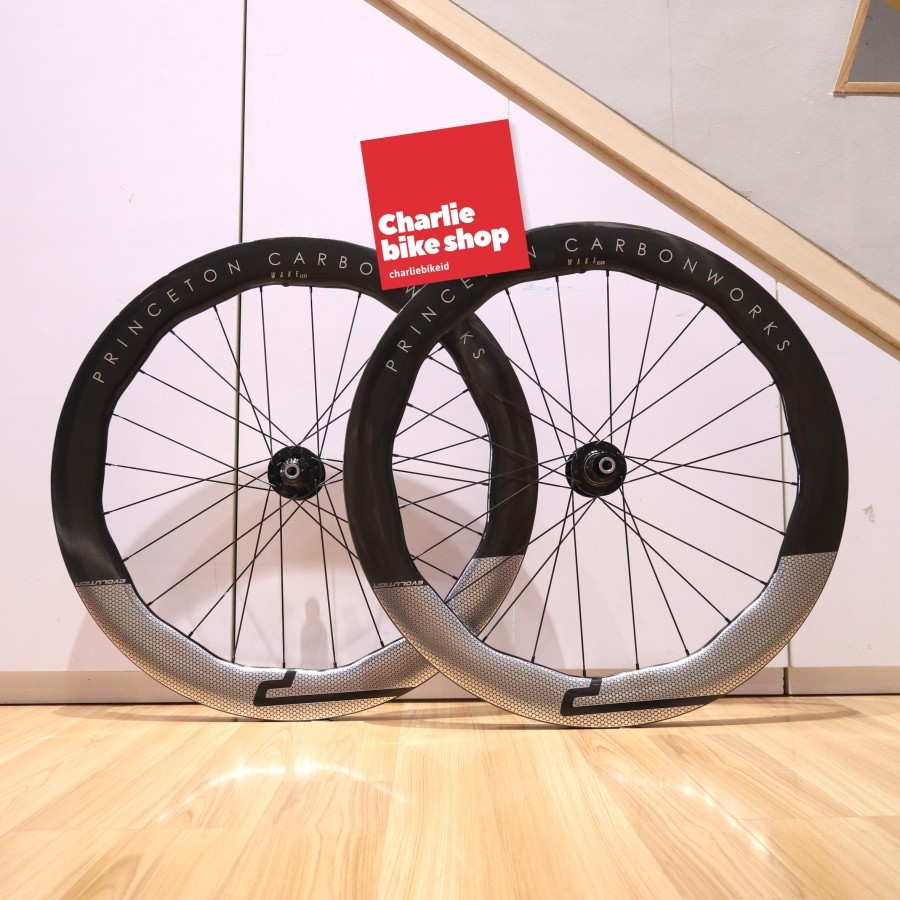 Wheelset Road PRINCETON Carbonworks Wake 6560 EVO - Gloss/Chrome