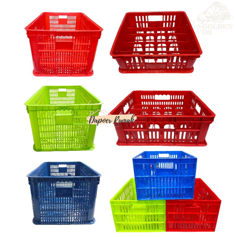 Krat Industri / Krat Plastik / Keranjang Industri / Keranjang Baju Laundry