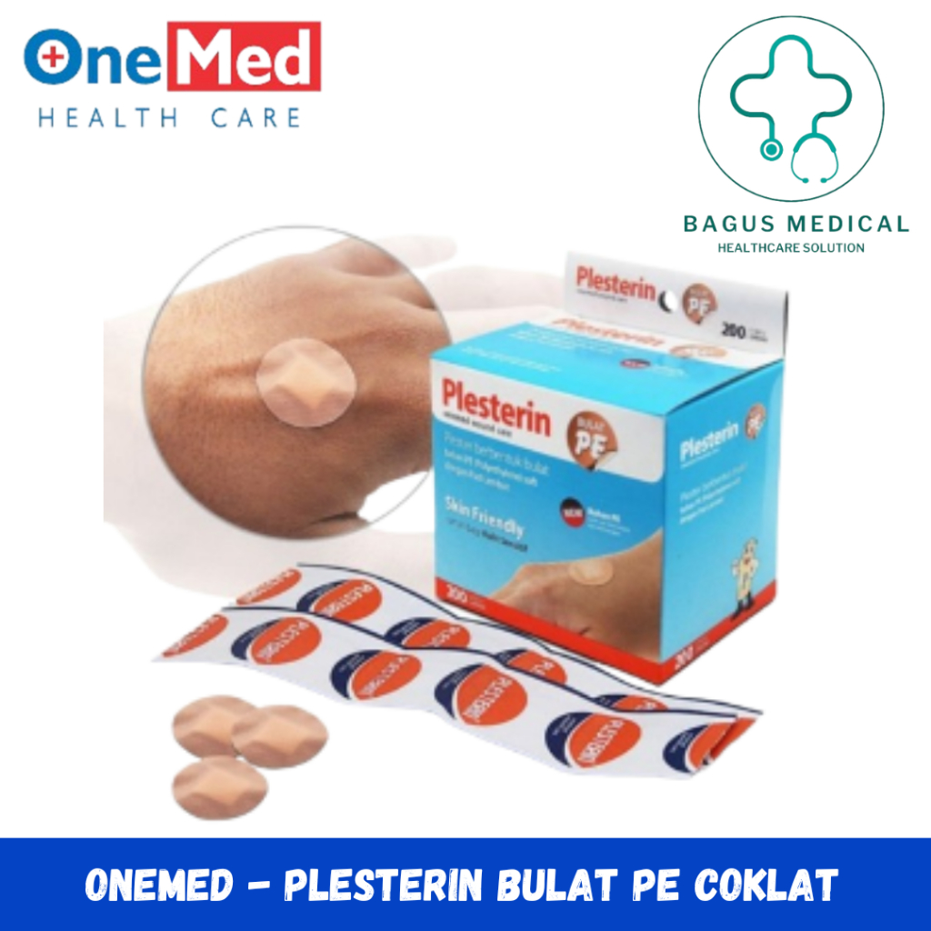 ONEMED - Plesterin Bulat PE Coklat