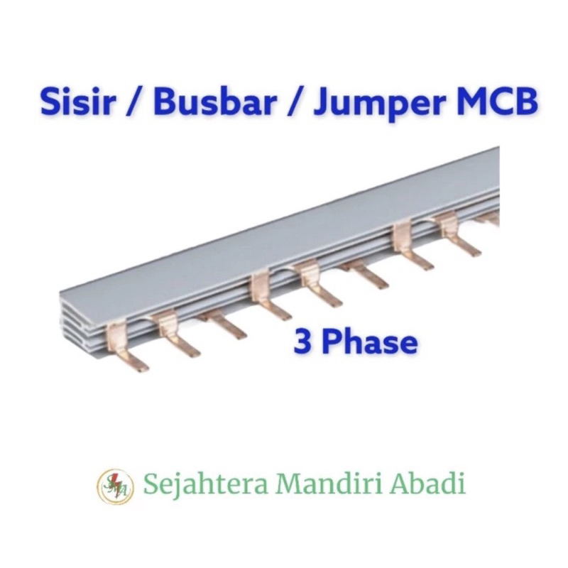 Sisir MCB 3P Busbar Jumper MCB 3 Phase / Jumper / Busbar
