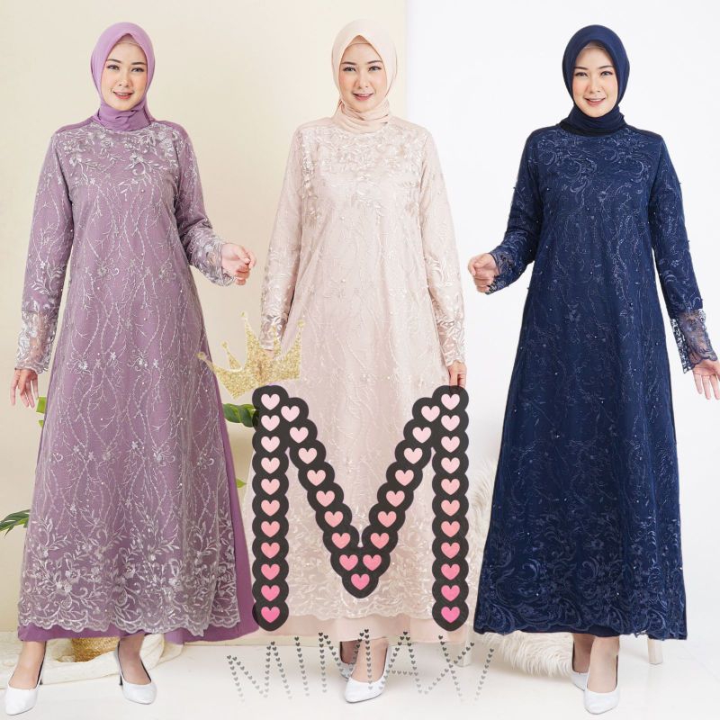 G2 HANAMI ZUHA TERBARU GAMIS KONDANGAN PESTA REMAJA DEWASA STANDAR JUMBO 8 WARNA NAVY MAROON ABU PIN