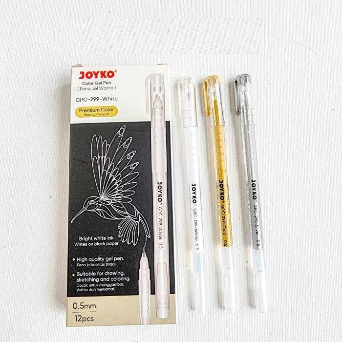 

[PACK] Pulpen Warna / Color Gel Pen - Joyko GPC-299 MURAH CV4