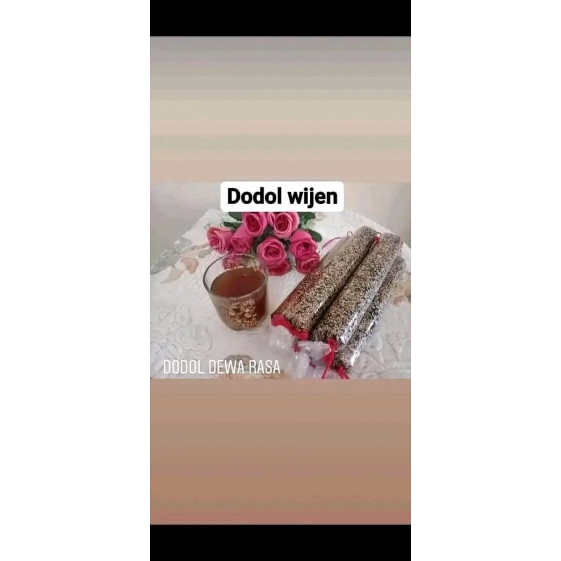 

Dodol Wijen Khas Betawi 1kg/4pcs