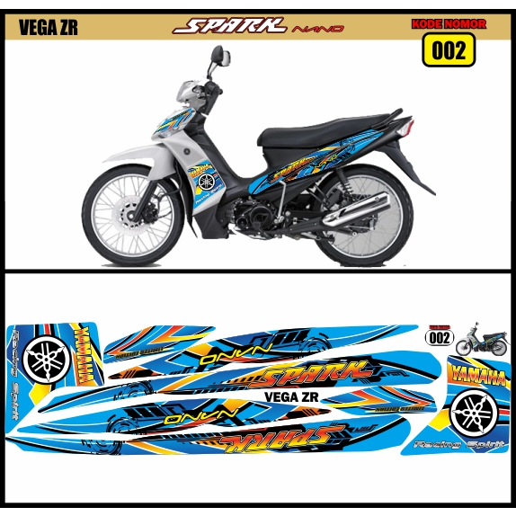 Striping VEGA ZR / Striping sticker VEGA ZR / Sticker striping VEGA ZR v2