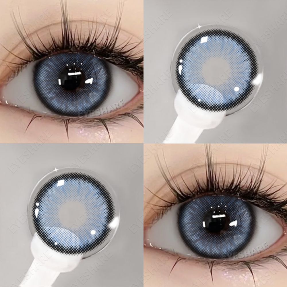 Eyeshare diamond seri Softlens Normal 1 pasang lensa kontak warna Fashionable dan serbaguna diameter 14.5mm softlens Image 2