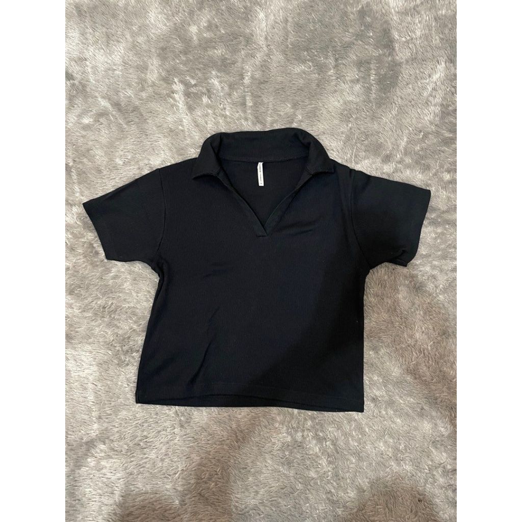 Colorbox Kemeja Hitam Polo