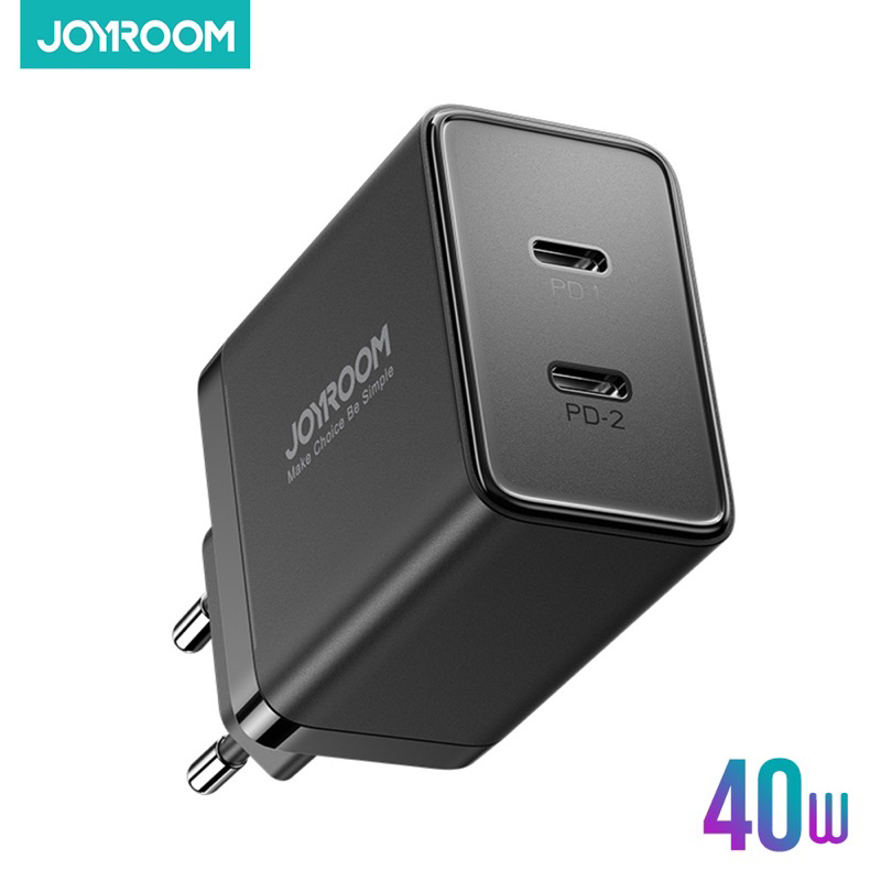 JOYROOM TCF09 Adapter Fast Charger Dual Port PD 40W