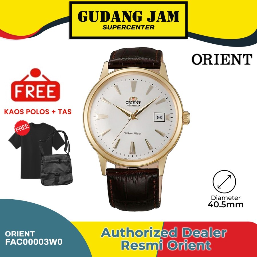 Jam Tangan Pria Orient FAC00003W0 Bambino 2nd Generation Classic Watch