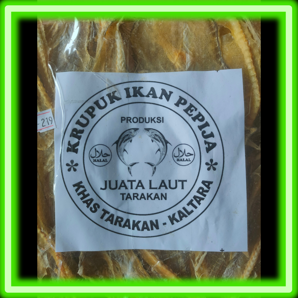 

Ikan Asin Tipis Pepija Khas Tarakan - Gratis Dus packing Paket