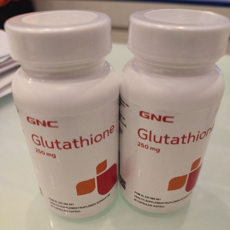 GNC GLUTATHIONE 250MG ISI 60 ORIGINAL