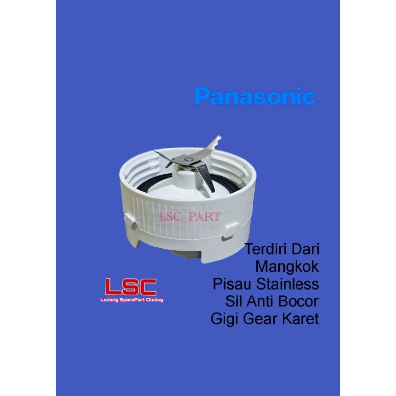Mangkok Pisau Blender Panasonic MX E300 E310 E 300 310 Monting