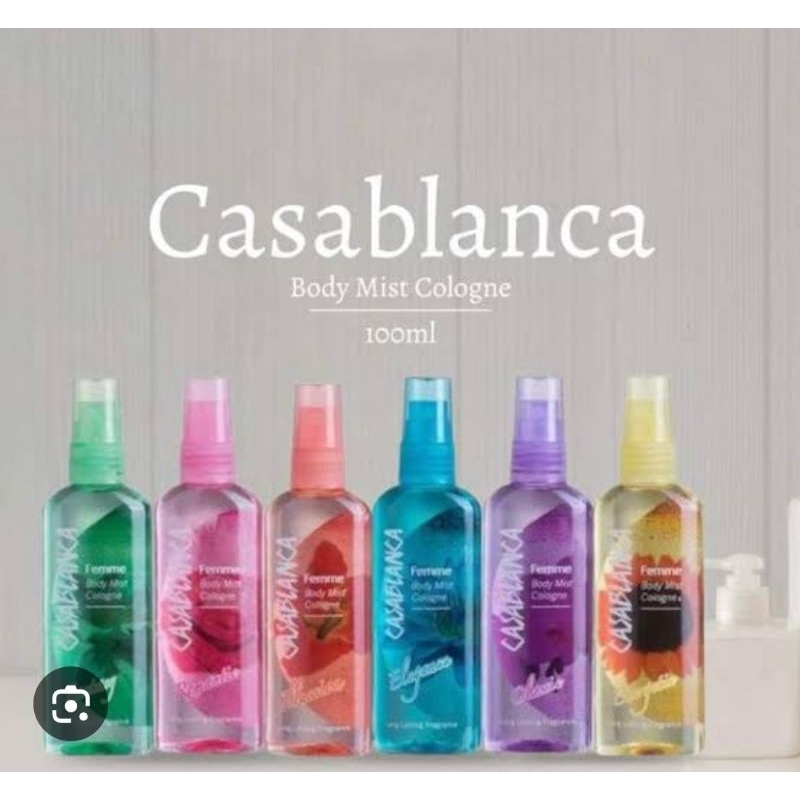 Casablanca body mist cologne 100 ml / Parfum Casablanca 100 ml