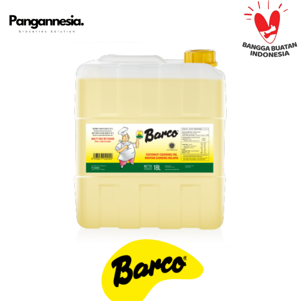 

Barco - Minyak Kelapa / Coconut Oil 18 Liter