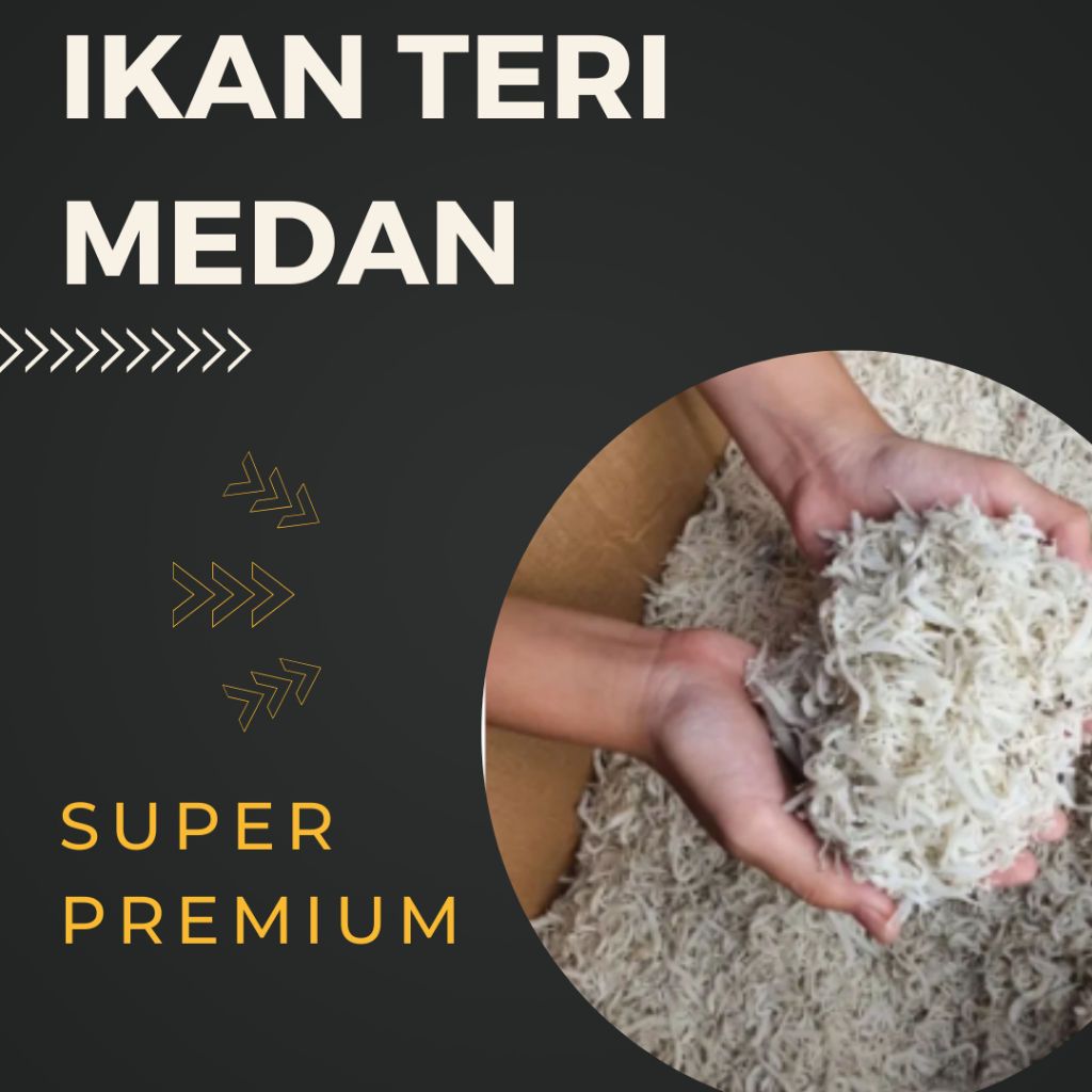 

ENAK dan GURIH Ikan Teri Nasi KHAS Medan 1kg TANPA PENGAWET JAC