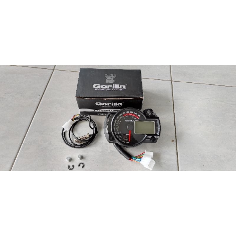 speedometer koso gorilla SPIDOMETER ODOMETER KOSO RX2 RX 2N RX 2 N rx2n DIGITAL TAKOMETER SPIDO CB N