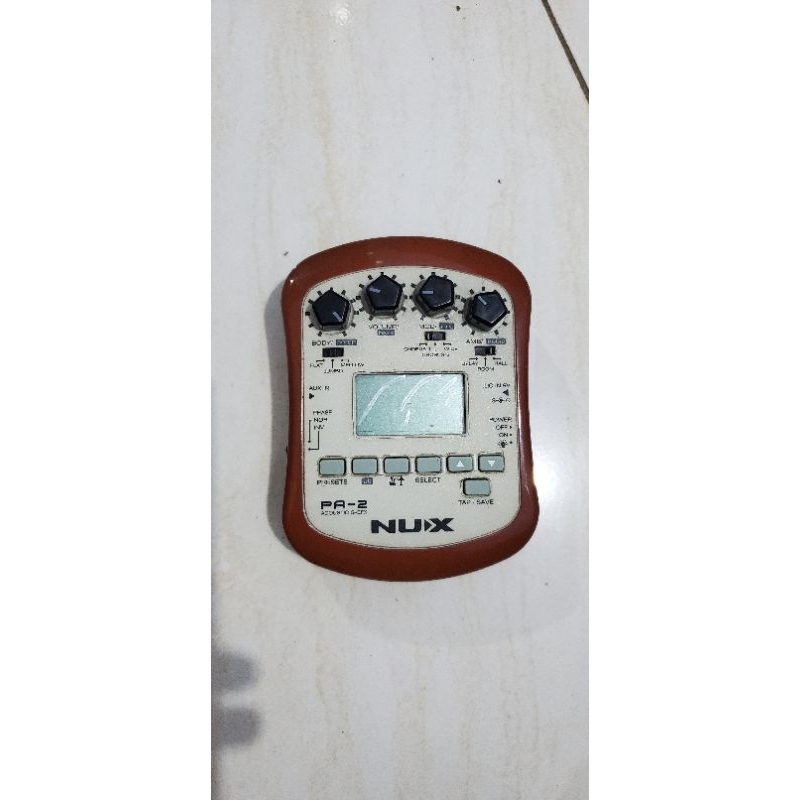 efek gitar akustik nux pa 2