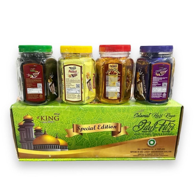 

1 hampers SPESIAL EDITION LEBARAN 4 toples