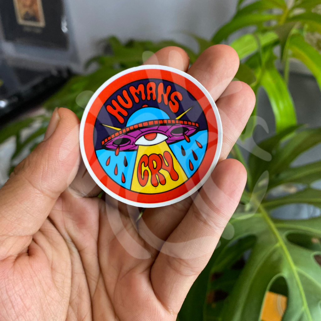 

sticker humans cry / aesthetic sticker / sticker tumblr / aesthetic sticker / stiker hp / stiker laptop / stiker helm / stiker satuan / stiker tahan air / sticker pack