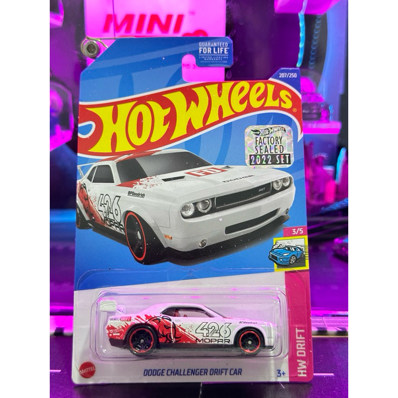 Hot wheels Dodge Challenger Drift Car Factory Sealed 2022