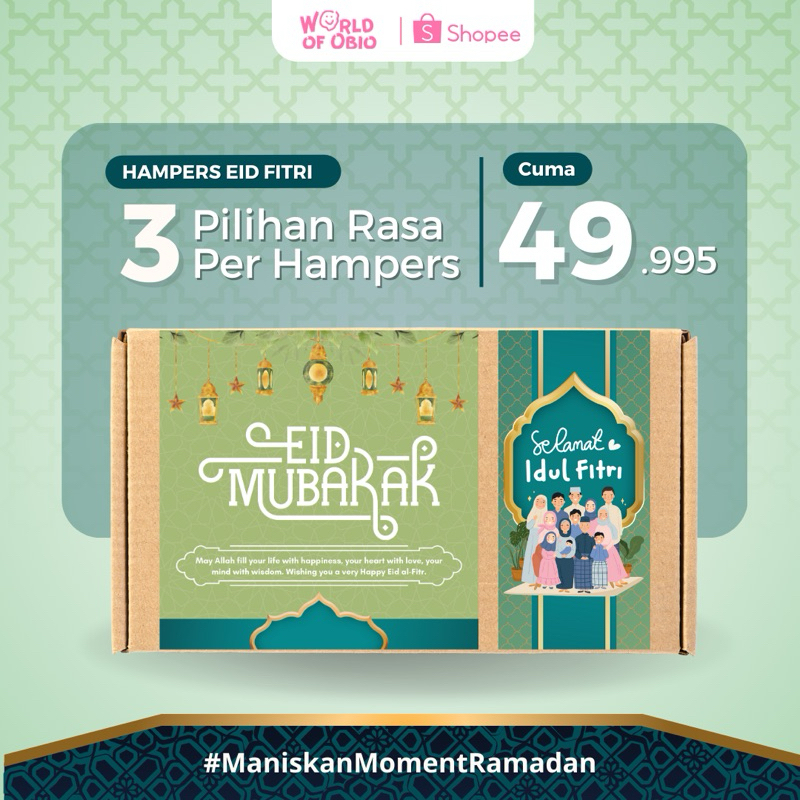 

HAMPERS LEBARAN EID FITRI Special by Obio (Isi 3) - Parcel Lebaran / EID Hampers
