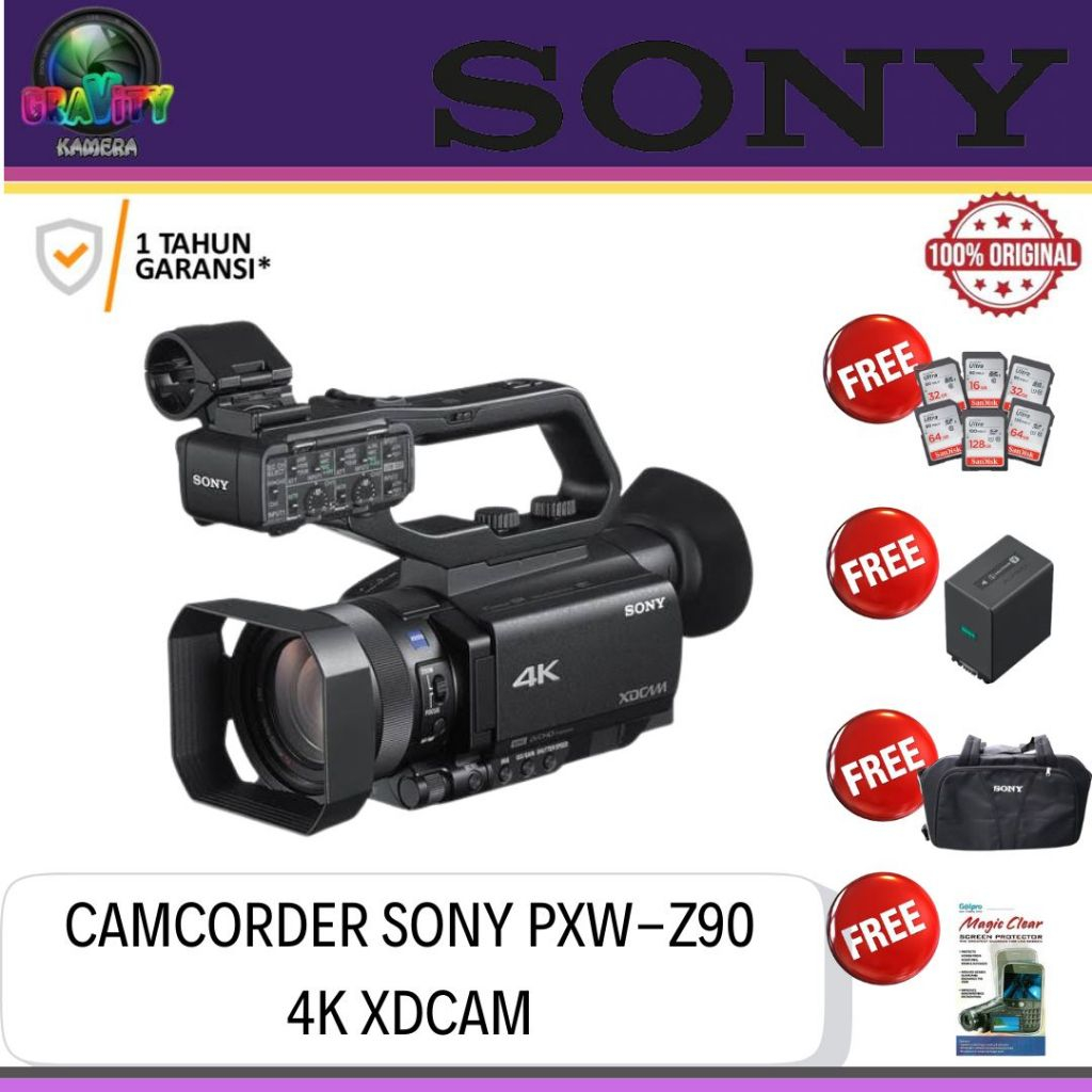 CAMCORDER SONY PXW-Z90 4K / SONY PXW Z90 4K