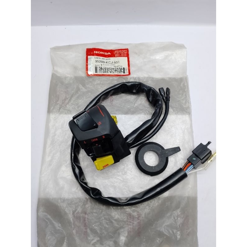 SAKELAR SAKLAR HOLDER KIRI HONDA TIGER REVO ORIGINAL ASLI AHM 35200-KCJ-661