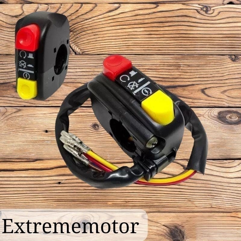 saklar kanan on off stater 2 tombol asli premium universal semua motor klx trail crf vixion satria f