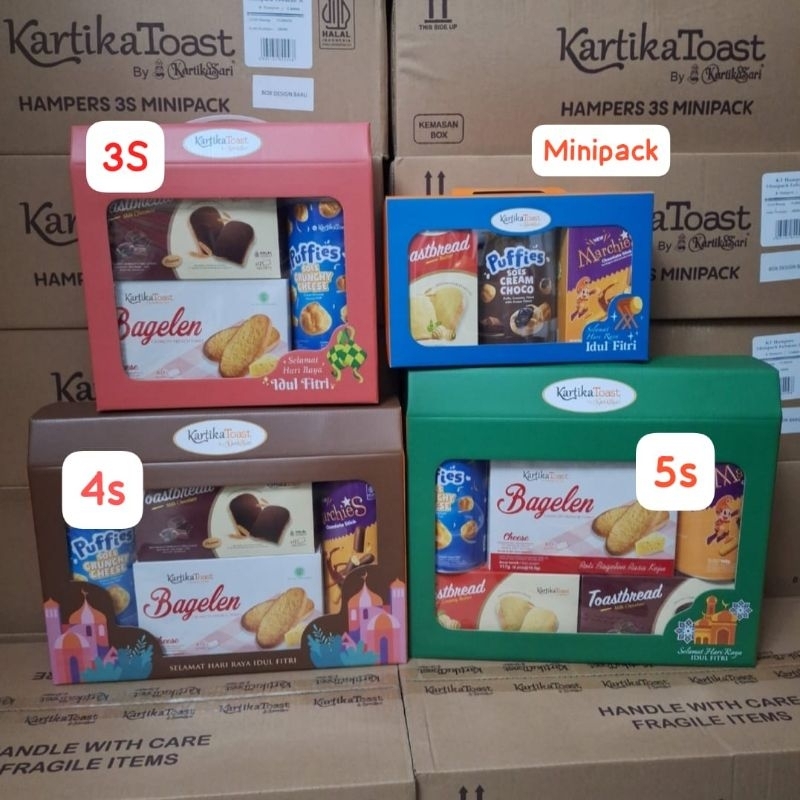 

Kartika Toast Hampers Lebaran 4s kue lebaran kartika 4S parsel kue idul fitri hadiah lebaran souvenir makanan