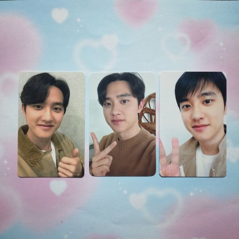 Photocard PC D.O. Kyungsoo POB Weverse Yes24 Interasia VCE 2nd Mini Album Expectation