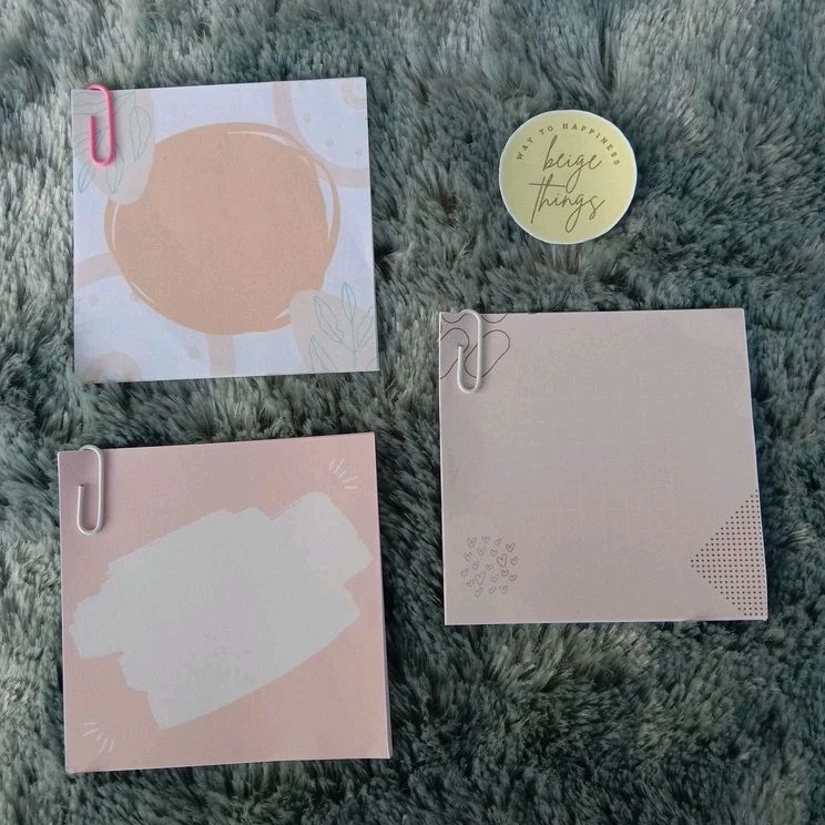 

Memo mini/ Notes mini (Part 1)